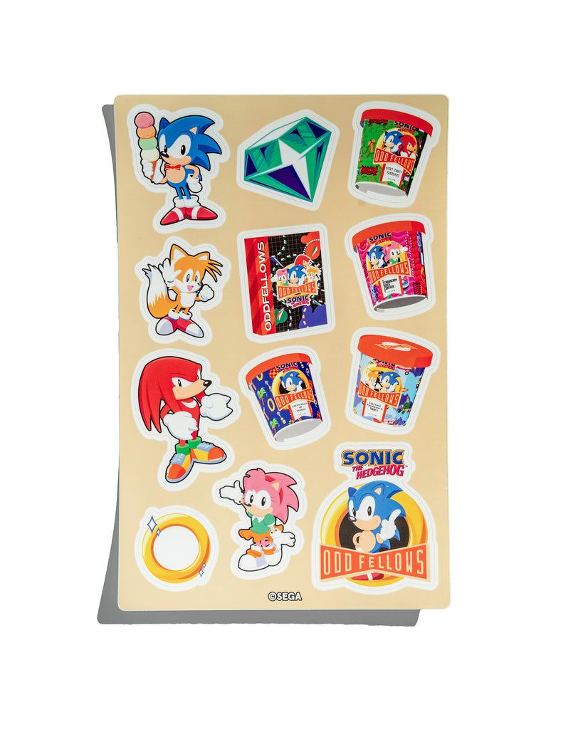 Sonic Sticker Sheet